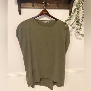 Only Child blouse // green // size XS/S
